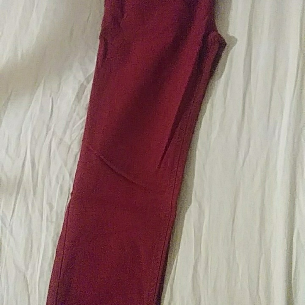 Burgundy Pants